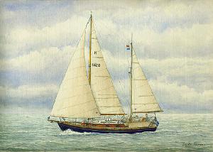 2-mast zeiljacht