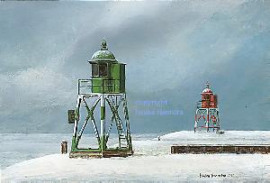 Havenlichten van Stavoren